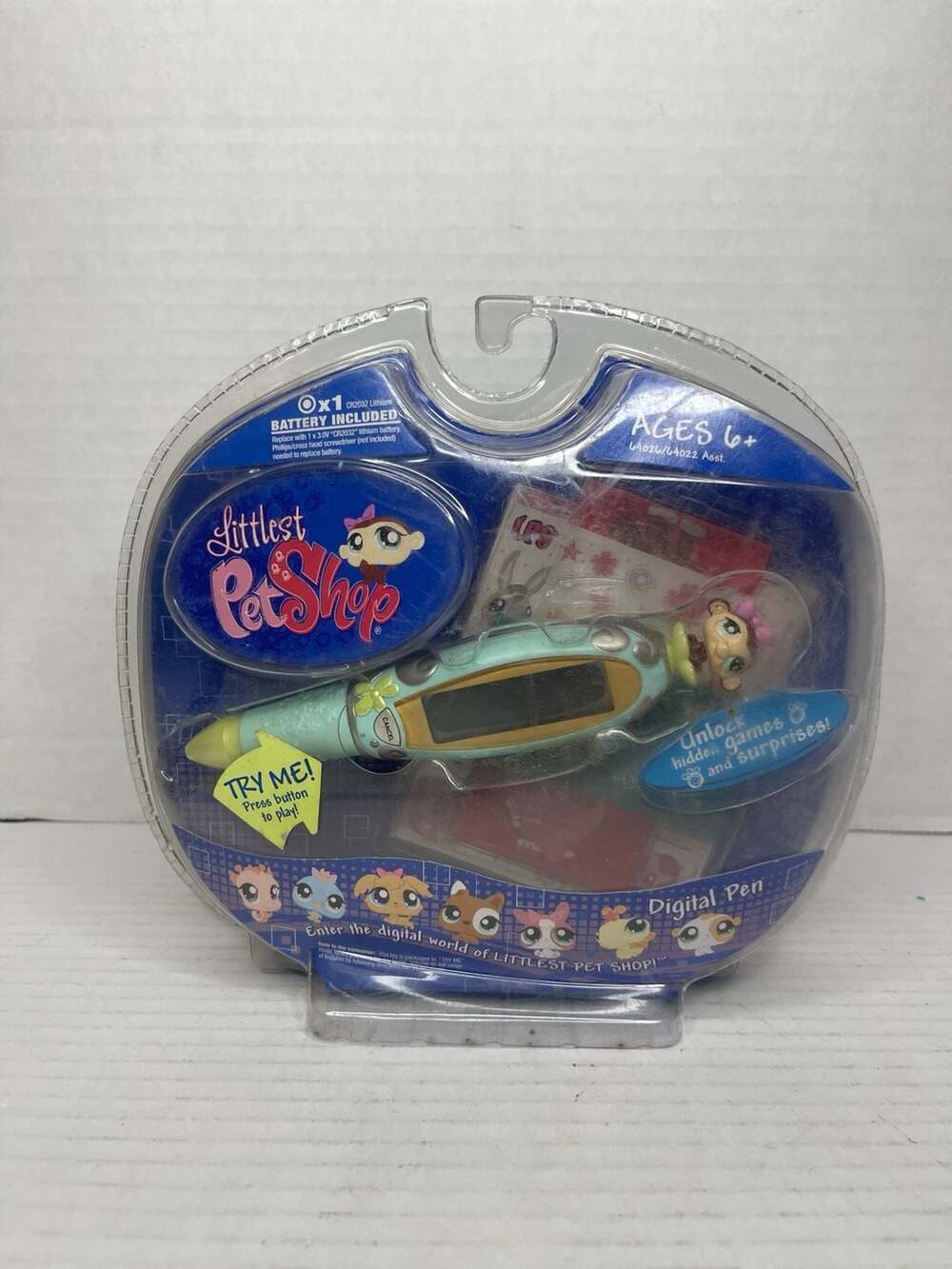 Vintage 2007 Littlest Pet Shop Digital Pen Electronic Toy New In Package